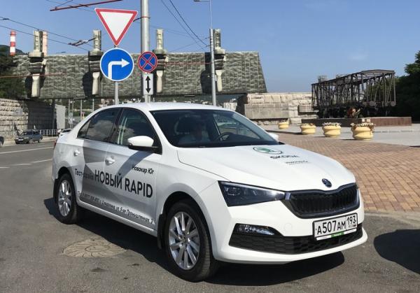 Тест-драйв принципиально нового SKODA RAPID